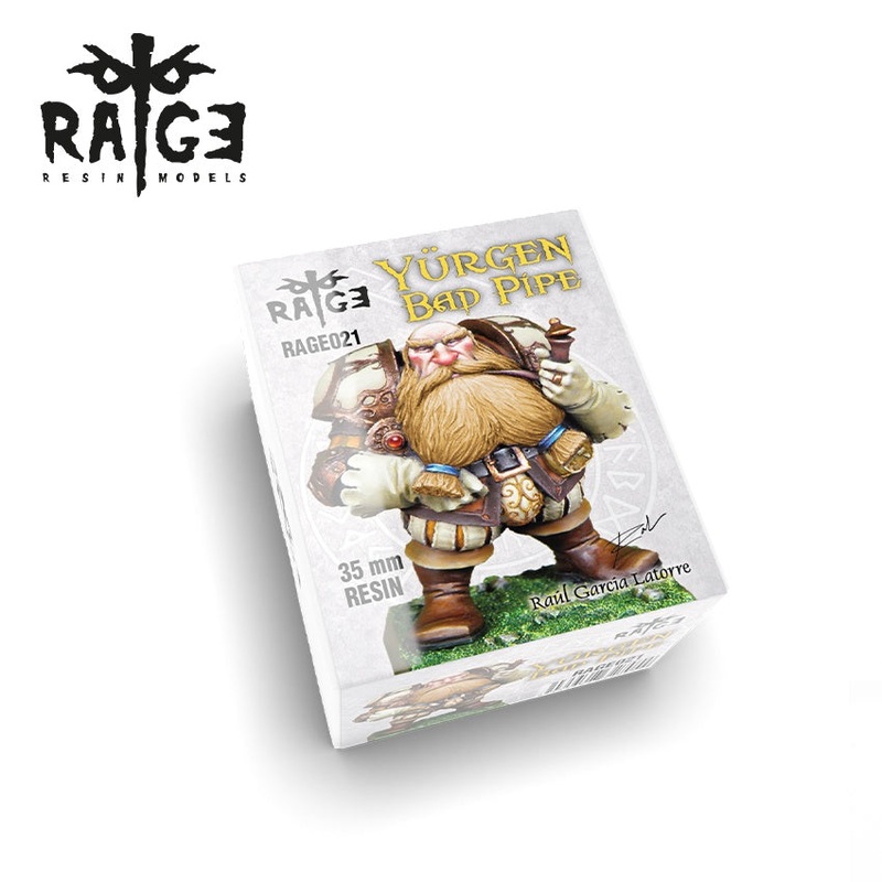 Rage Resin Models – Yrgen, Bad Pipe (35mm) AK-RAGE021