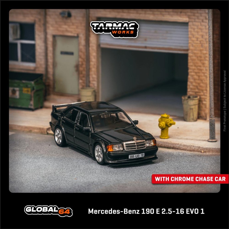 Tarmac Works 1:64 Mercedes Benz 190E2.5-16 EVO