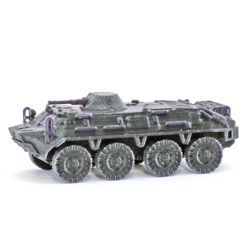BTR 60 armored personnel carrier Warsaw Pact NVA – unpainted