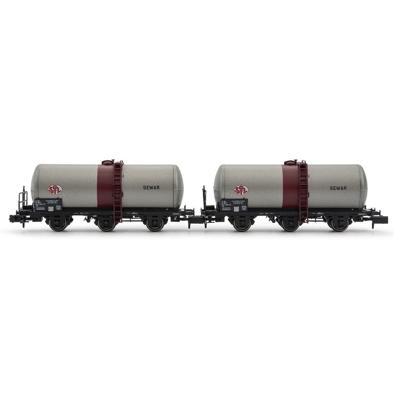 Freight wagon set wine tank wagon SGTL SEWAR Renfe Ep.IV 2-part