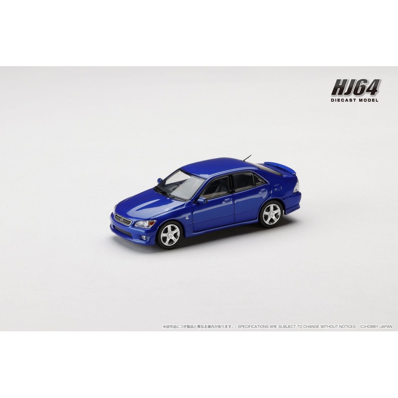 Hobby Japan 1:64 Toyota ALTEZZA RS200 (E10) 1998 Blue Mica