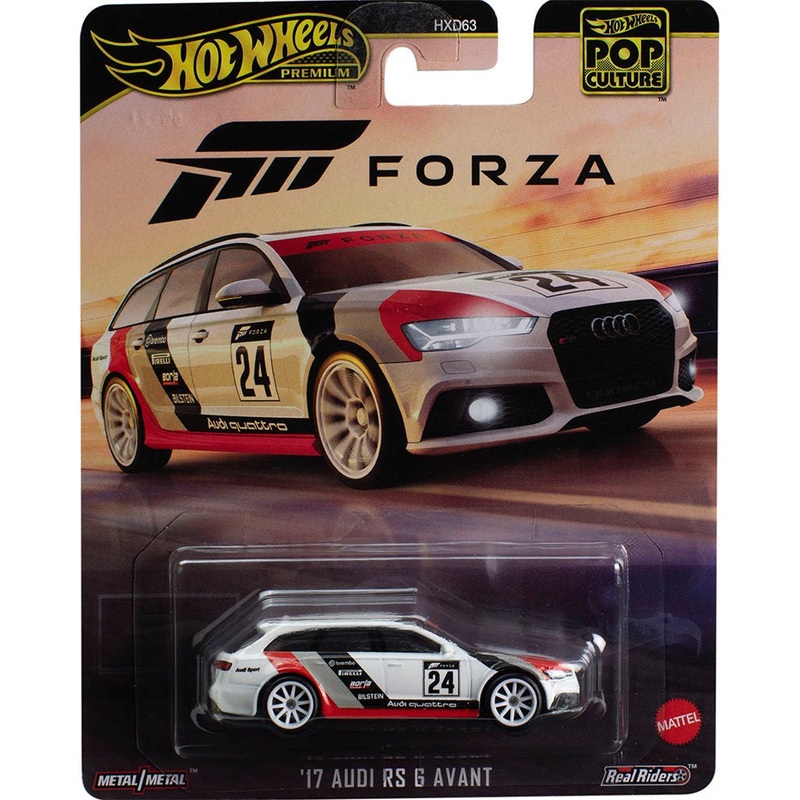 Hot Wheels Premium 1:64 Pop Culture Forza 17 Audi RS 6 Avant