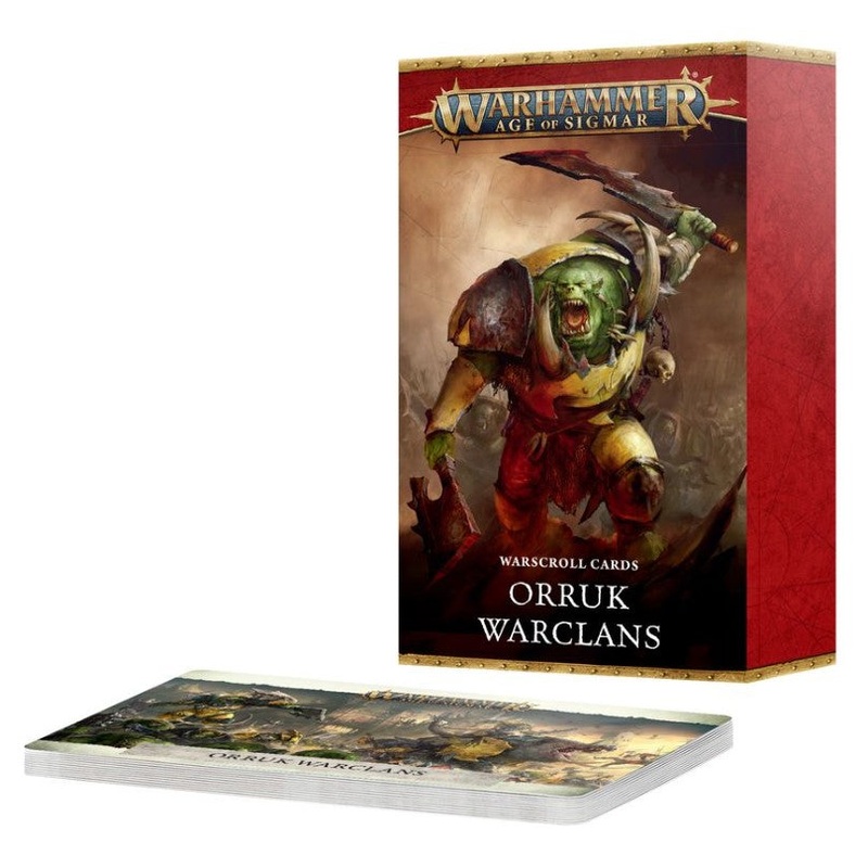 Orruk Warclans: Warscroll cards