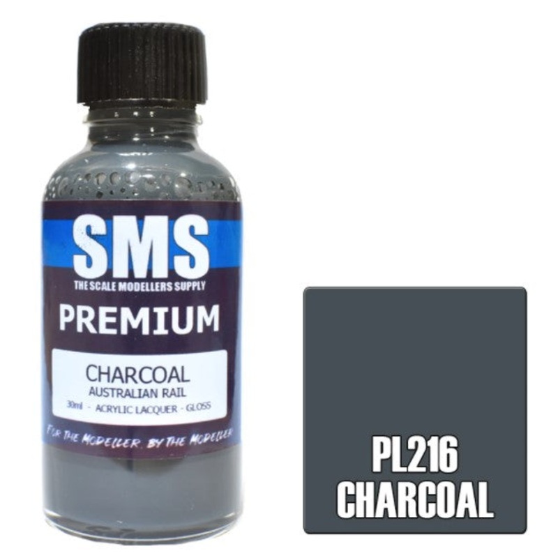 SMS Premium Lacquer – PL216 Charcoal