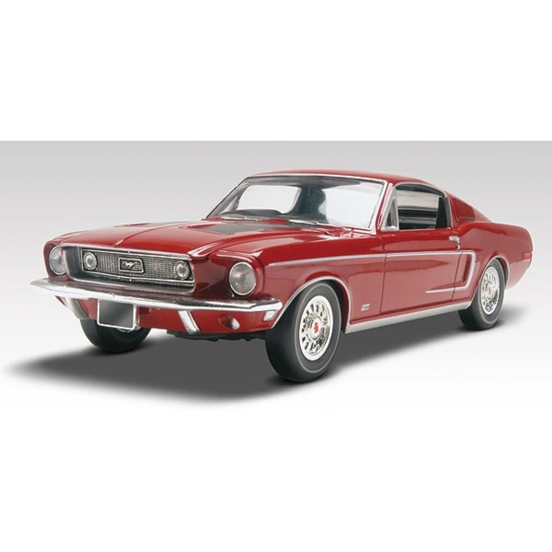 1968 Mustang GT 2-in-1 1/25 Model Car Kit #4215 by Revell