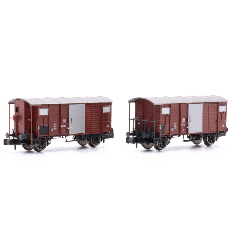 Set of 2 boxcars K2 SBB, Ep.III