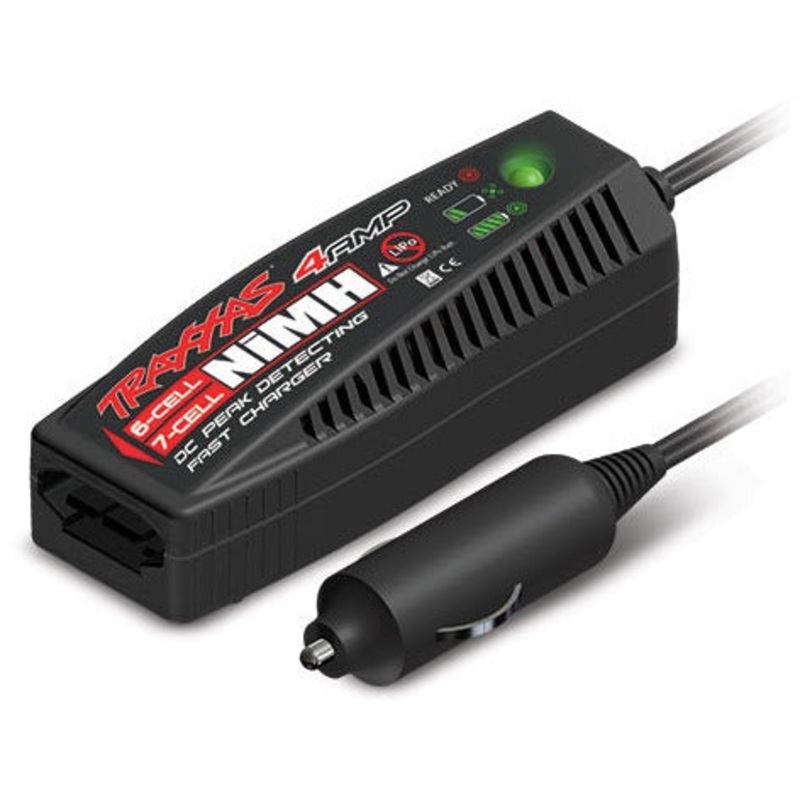 Traxxas Charger, DC, 4 amp (6 – 7 cell, 7.2 – 8.4 volt, NiMH)