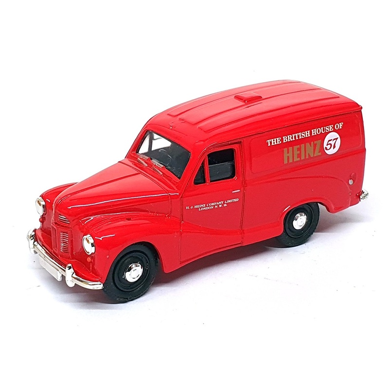 Vanguards 1/43 Scale VA3010 – Austin A40 Van Heinz – Red