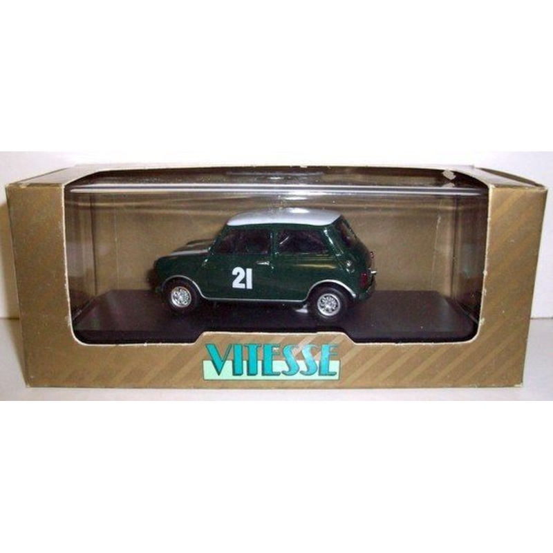 VITESSE 1/43 – L049 MORRIS MINI COOPER S 1966 – BRITISH SALOON C. CHAMP