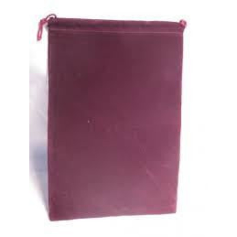 Chessex Dice Bag (Suedecloth) – Large Burgundy CHX02393