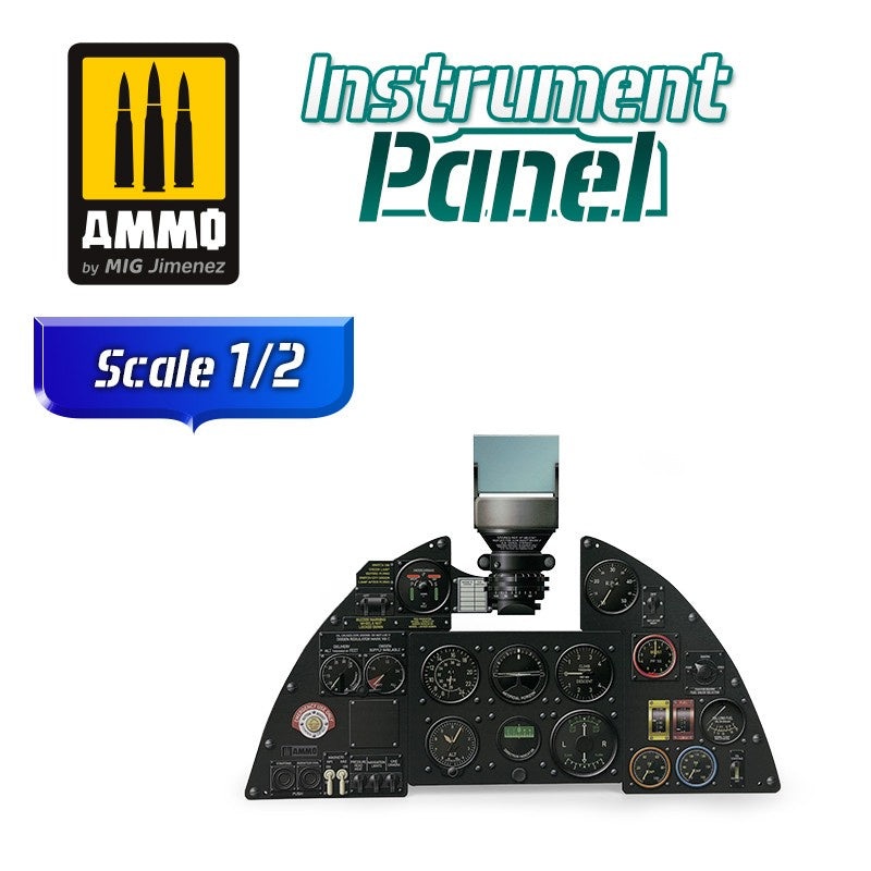 Hawker Hurricane Mk. I – Instrument Panel 1/2 Scale by Ammo Mig