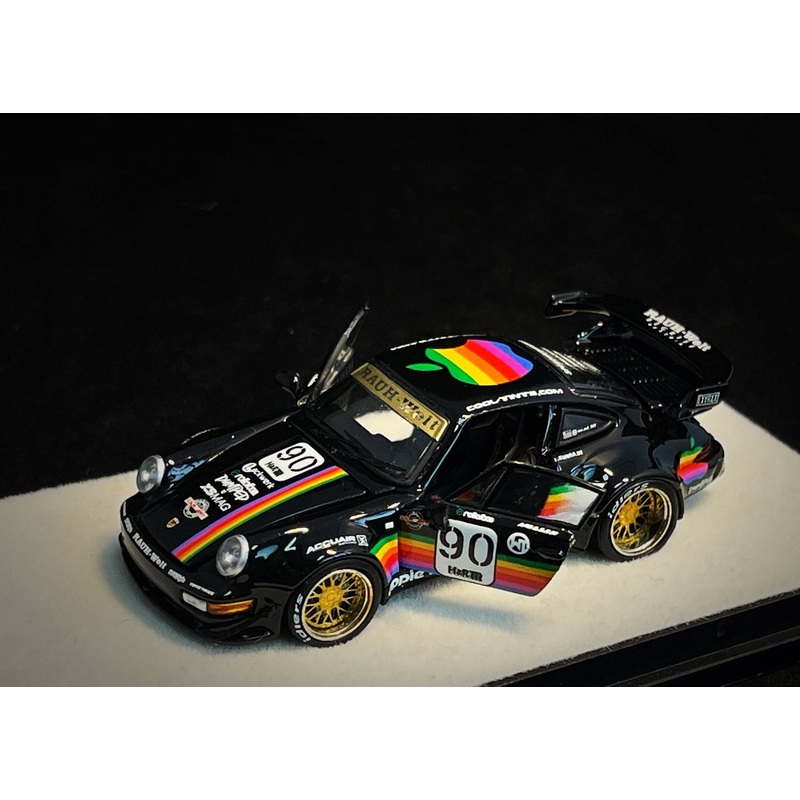 PGM 1:64 Porsche RWB993 Apple #89 Black