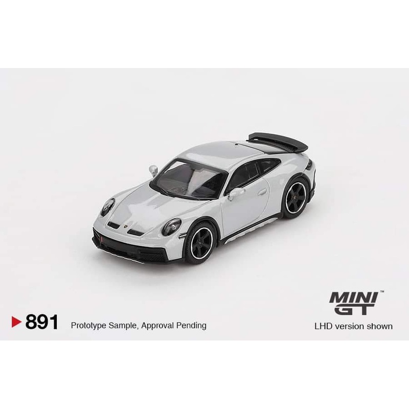 (PRE-ORDER) MINI GT 1:64 Porsche 911 Dakar Ice Grey Metallic MGT00891-L