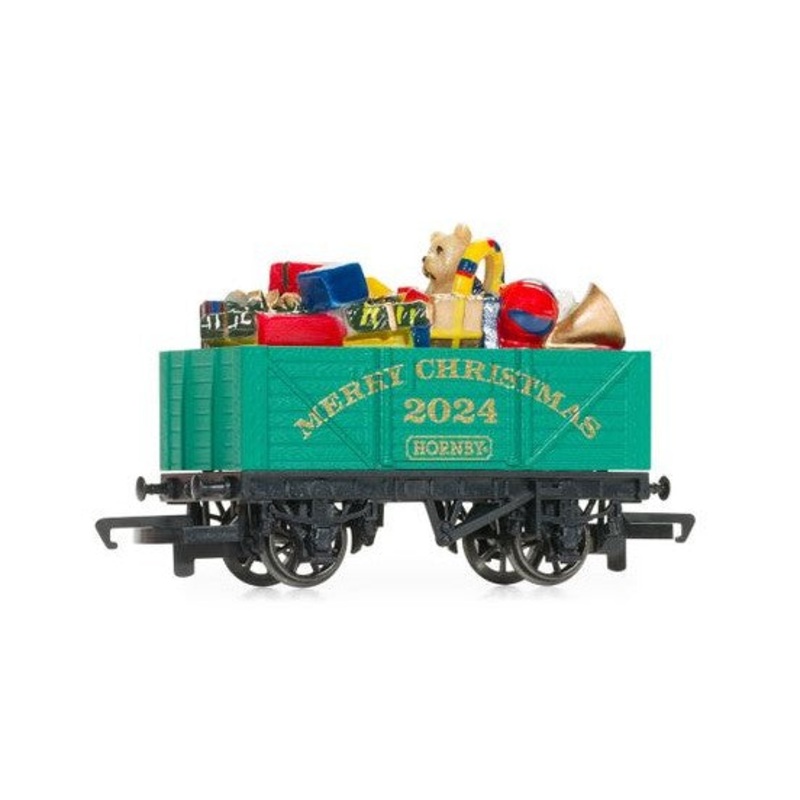 Hornby 7 Plank Wagon Christmas 2024