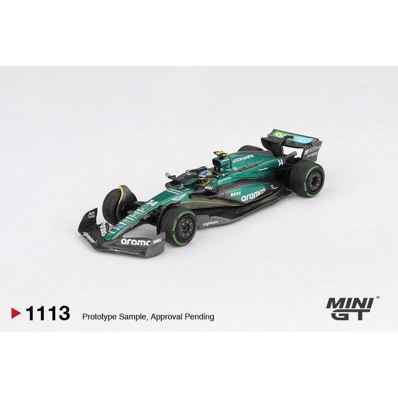 (PRE-ORDER) Aston Martin 1:64 AMR24 #14 Fernando Alonso – 2024 F1 2024 Canadian GP MGT01113-L