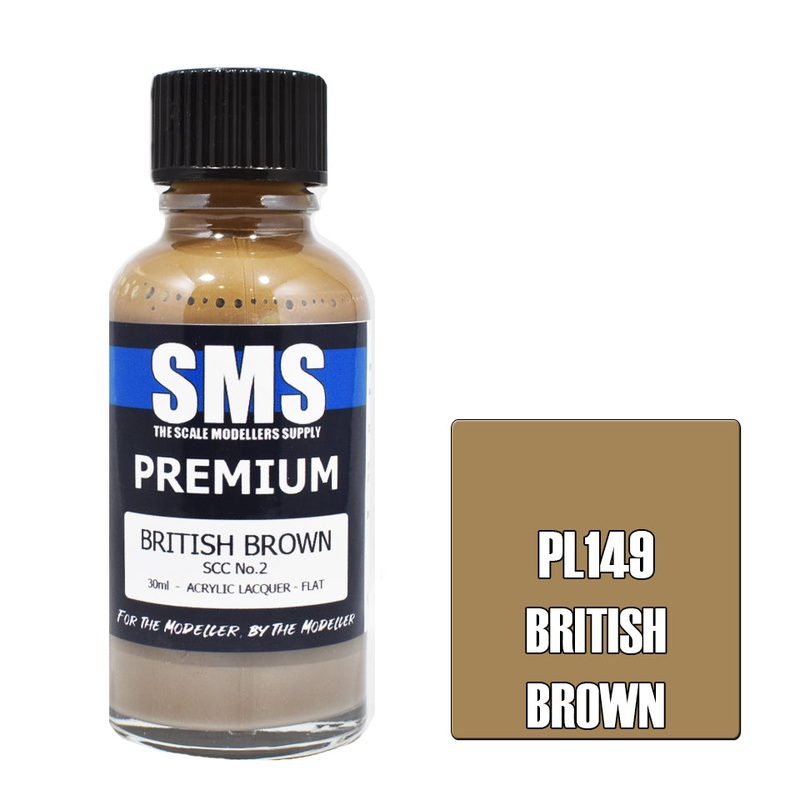 SMS Premium Lacquer – PL149 SCC No.2 Brown