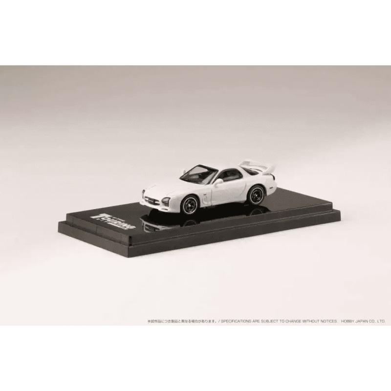 Hobby Japan 1:64 Mazda RX-7 FD3S A-Spec Mazda Speed Pure White