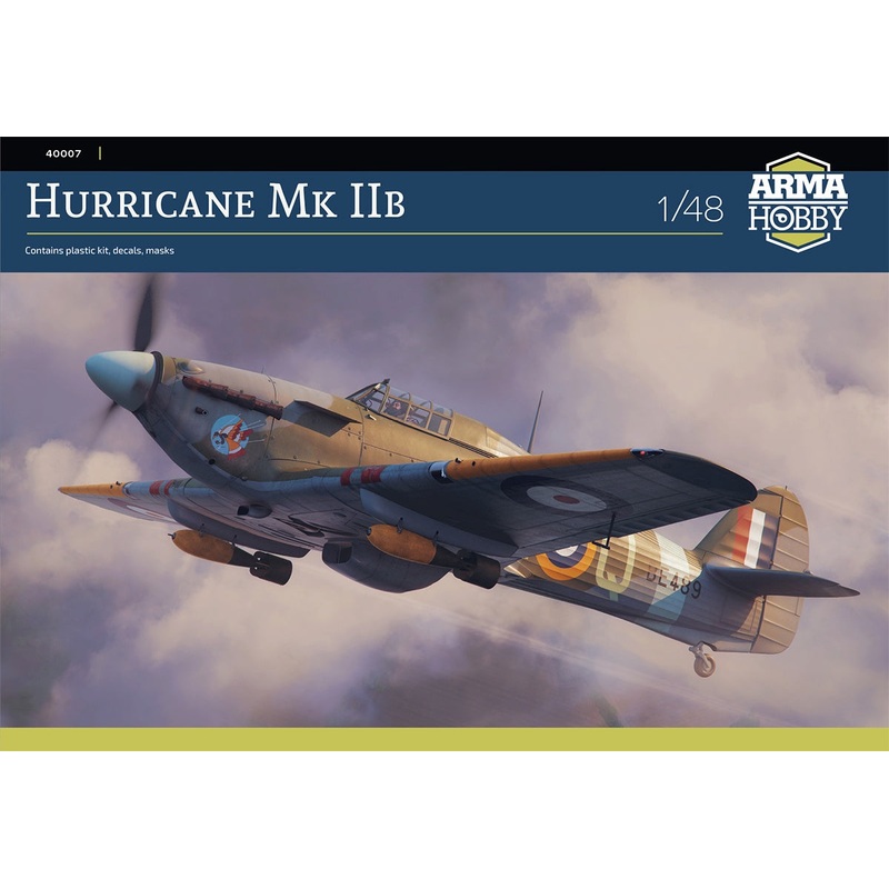 Hurricane Mk IIb 1/48 #40007 by Arma Hobby