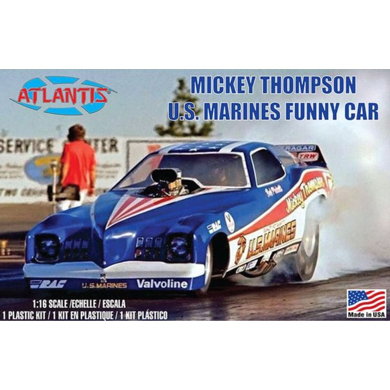 Mickey Thompson Marines Funny Car 1/16 #1499 by Atlantis