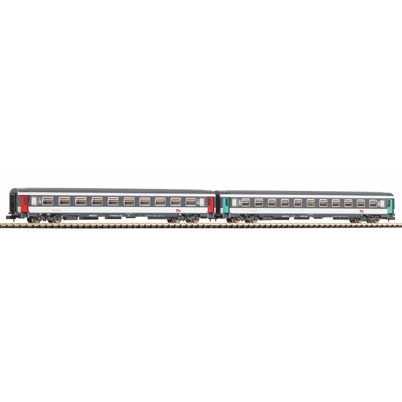 Passenger car set compartment car 1st class + 2nd class SNCF Ep.VI 2-part