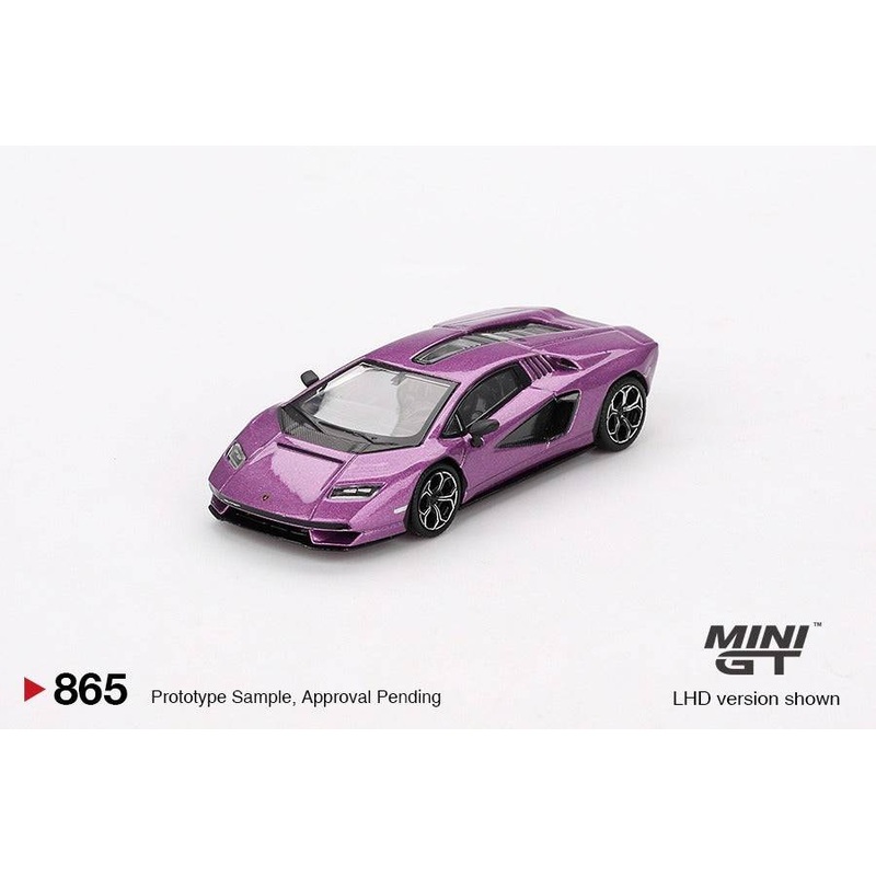 (PRE-ORDER) MINI GT 1:64 Lamborghini Countach LPI 800-4 Viola 30th MGT00865-L