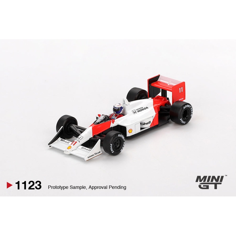 (PRE-ORDER) MINI GT 1:64 McLaren MP4/4 #11 Alain Prost 1988 Japanese Grand Prix 2nd Place MGT01123-L