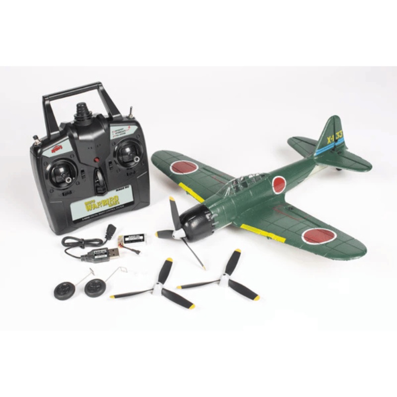 RageRC Mitsubushi A6M Zero Micro Warbirds RTF Electric Airplane (400mm) – RGRA1306