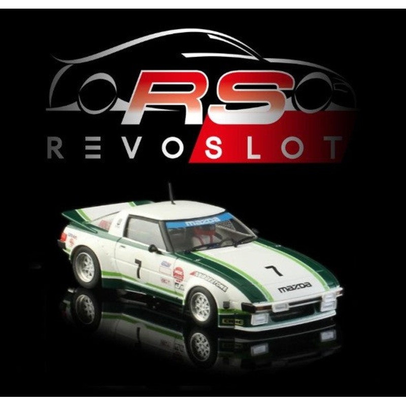 RevoSlot Mazda RX7 #7 – Daytona 24h 1976 – GTU Class Winner – Y.Katayama – K.Yorino – Y.Terada
