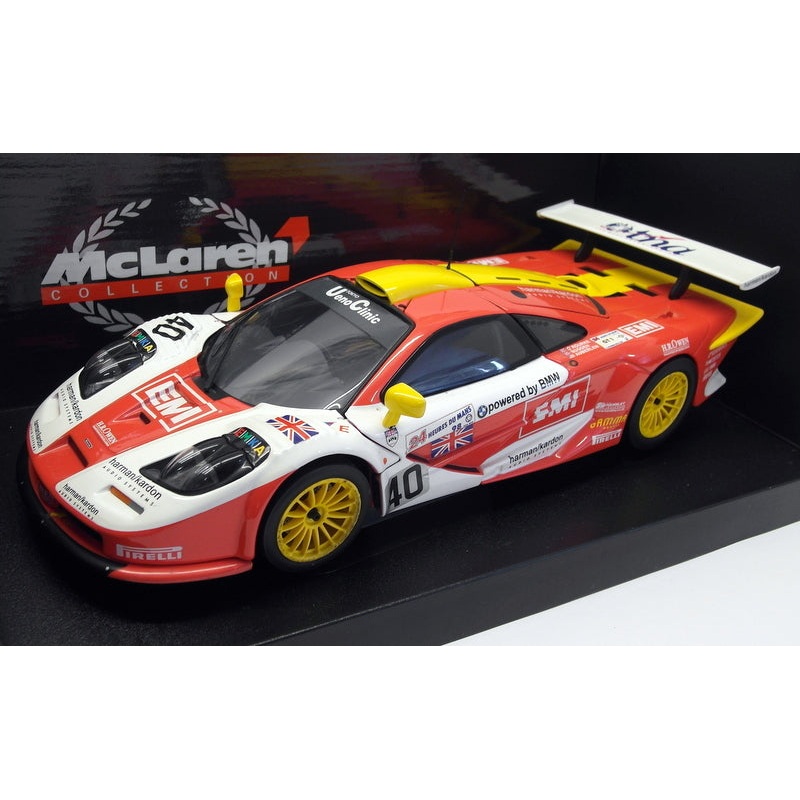 UT Models 1/18 Scale Diecast 39820 – McLaren F1 GTR Le Mans EMI 1998