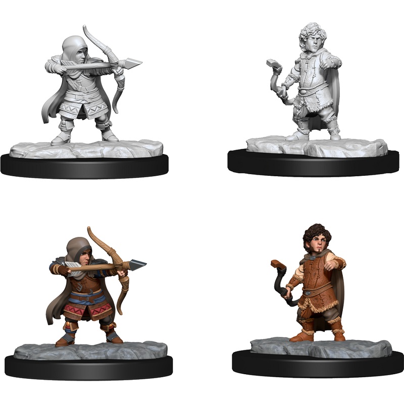 Critical Role Unpainted Mini – Lotusden Halfling Ranger 90382