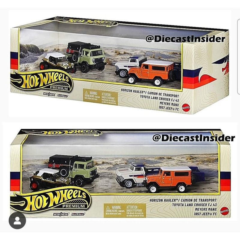 (PRE-ORDER) Hot Wheels Premium 1:64 Car Culture 2025 Collectors Boxset OFF ROAD