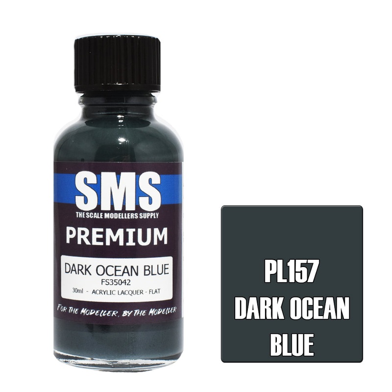 SMS Premium Lacquer – PL157 Dark Ocean Blue
