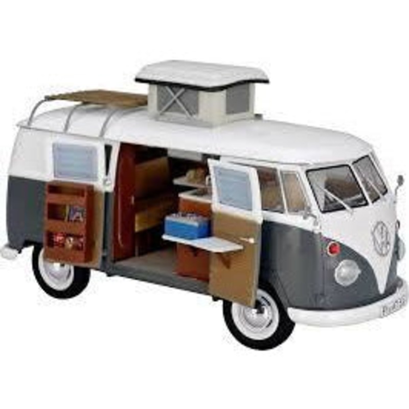 Volkswagon T1 Camper 1/24 Model Van Kit #07674 by Revell