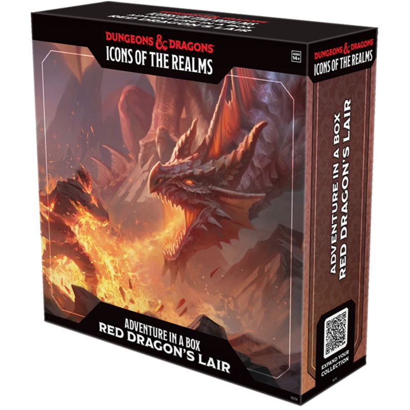 D&D Icons Adventure In A Box Red Dragon’s Lair