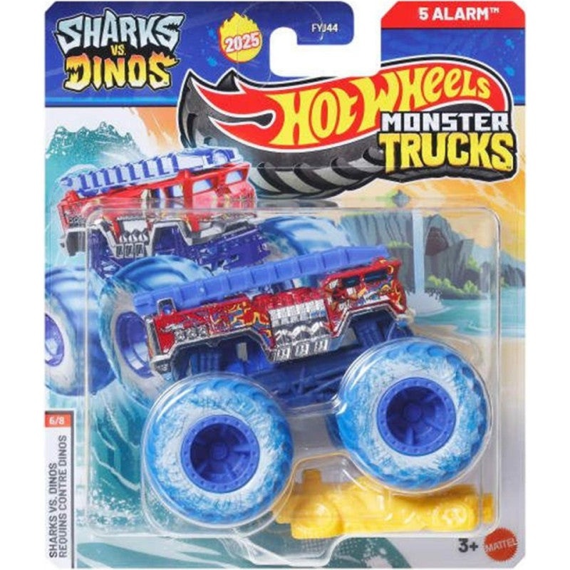 Hot Wheels 1:64 Monster Trucks 5 Alarm