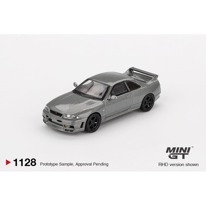 (PRE-ORDER) Mini GT 1:64 NISSAN Skyline GT-R Dark Metal Gray (NISMO BCNR33 CRS Version) MGT01128-R