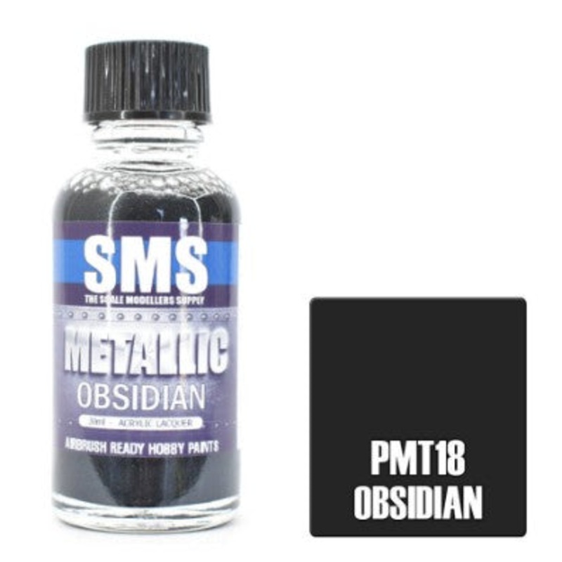 SMS Premium Metallic Lacquer – PMT18 – Obsidian