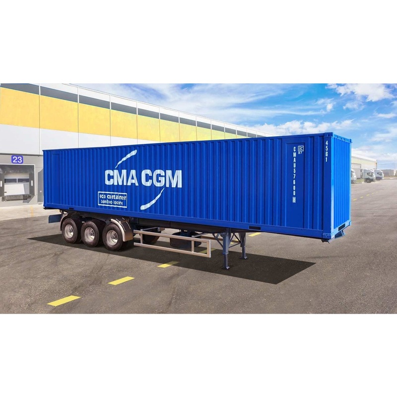 40′ Container Trailer 1/24 #3951 by Italeri