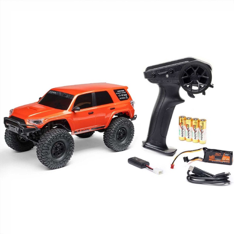 Axial SCX24 Toyota 4Runner 1/24 4WD RTR Scale Mini Crawler w/2.4GHz Radio, Battery & Charger – Assorted Colours AXI-2035