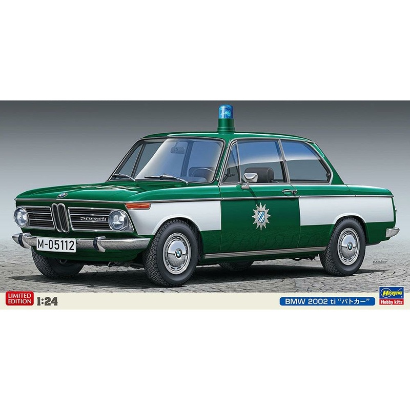 BMW 2002 Ti Police Car 1/24 #20478 by Hasegawa