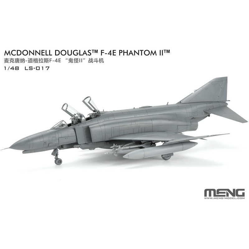 McDonnell Douglas F-4E Phantom II 1/48 #LS-017 by Meng