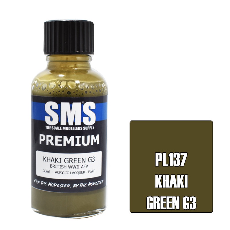 SMS Premium Lacquer – PL137 Khaki Green G3