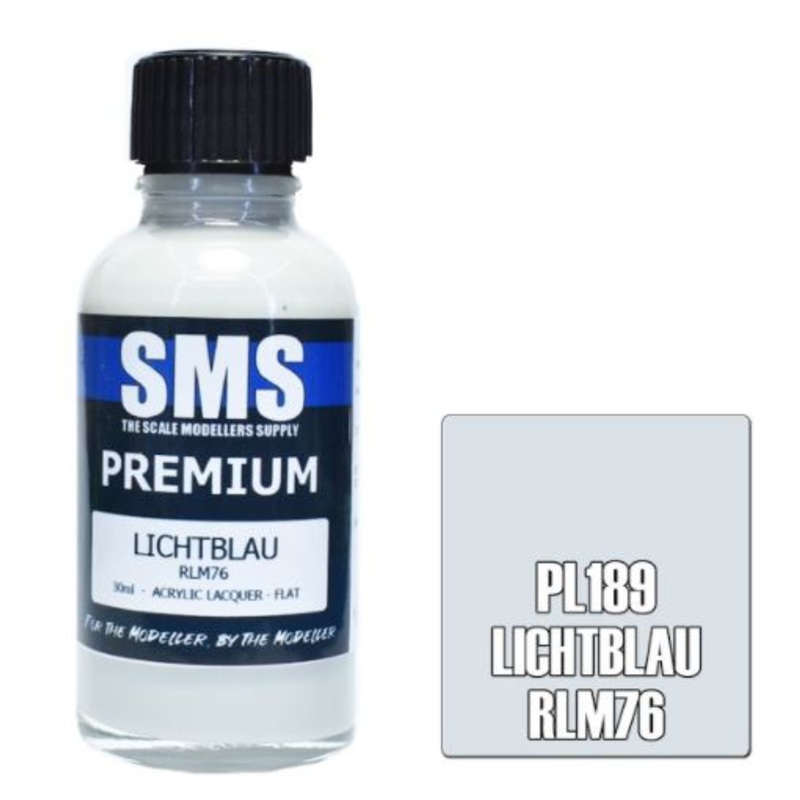 SMS Premium Lacquer – PL189 Lichtblau RLM76
