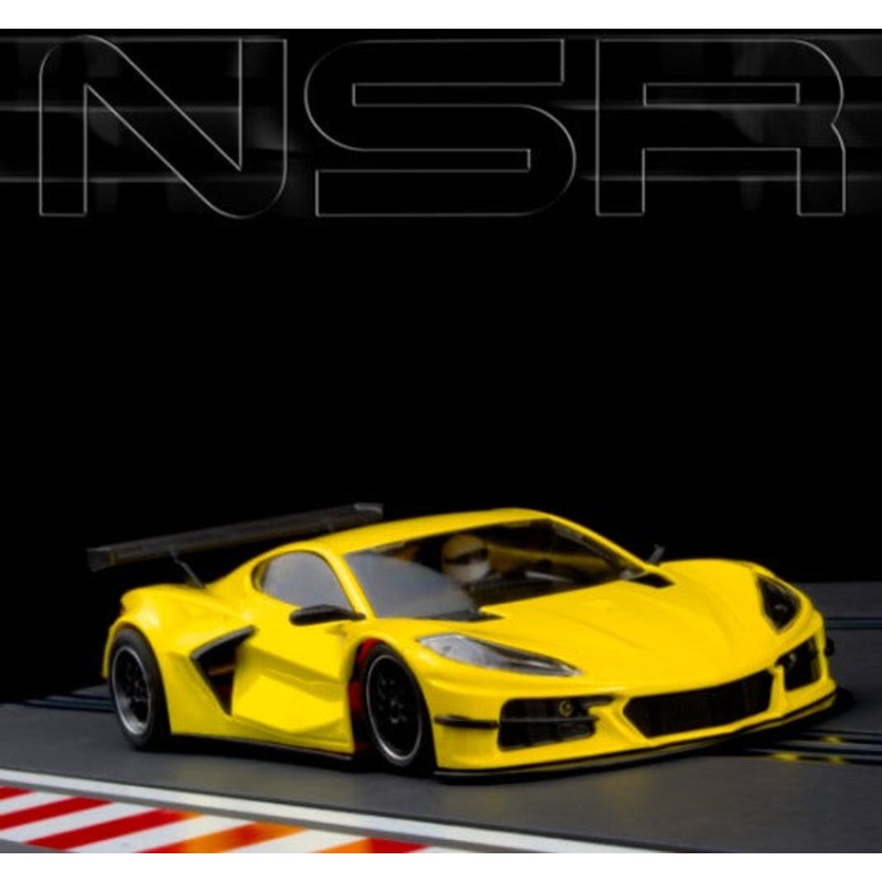 NSR Corvette C8 Test Car – Yellow