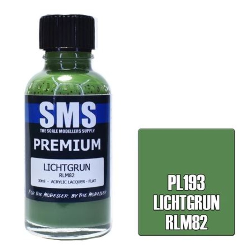 SMS Premium Lacquer – PL193 LICHTGRUN RLM82