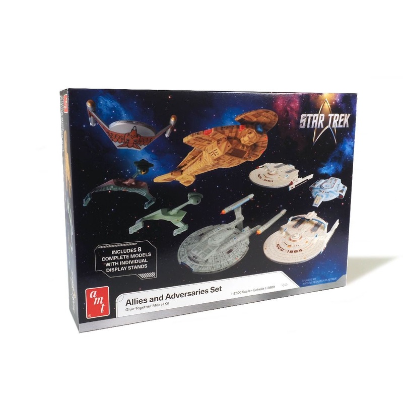 Star Trek Adversaries & Allies Ship Set (Level 2) 1/2500 #1443 by AMT