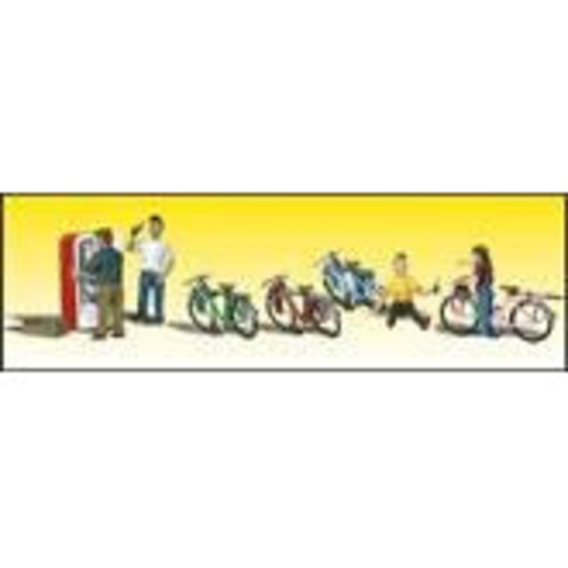 Woodland Scenics Bicycle Buddies (HO) WOO1904