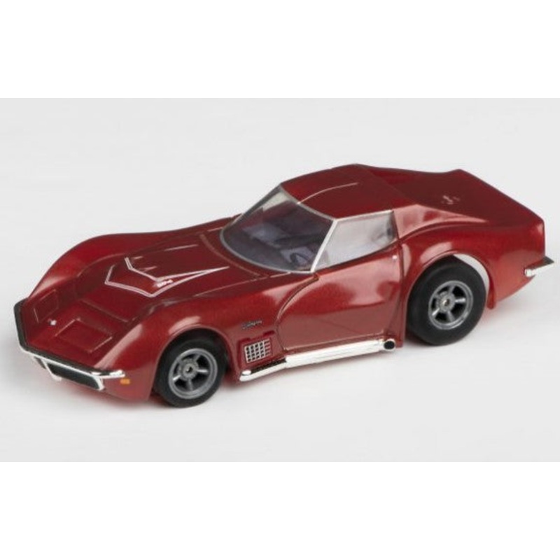 AFX 1970 Corvette LT1 – Metallic Orange – Clear Series