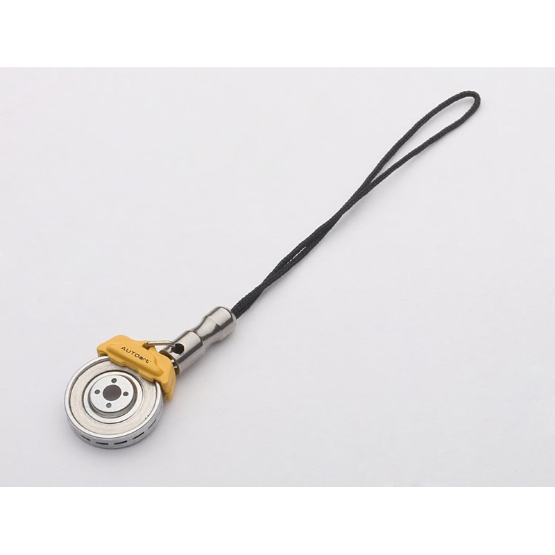 [ Back-order ] AUTOart 41572 Brake disk mobile phone pendant yellow caliper 1cm
