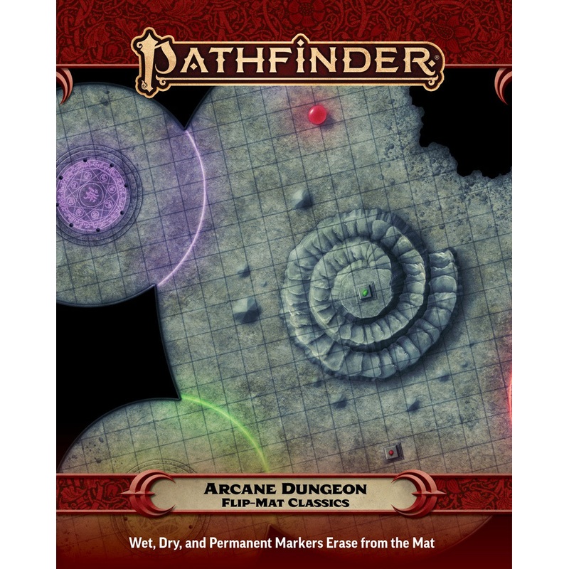 Paizo Pathfinder Flip Mat Arcane Dungeon